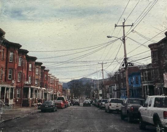 Nothing Negative, a digital photography show A view of Mount Beacon