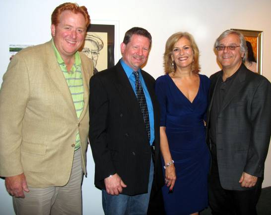 Sugar Loaf Performing Arts Center brings Broadway to the Hudson Valley Photo by Roger Gavan On July 27, the audience at the Sugar Loaf Performing Arts Center gave award-winning Broadway, TV and recording star Karen Mason a standing ovation for a thrilling performance. From left, Kevin Kearn, president of the Sugar Loaf Performing Arts Center Board of Directors; Artistic Advisor to the Board Scott Hart, Broadway star Karen Mason and her husband, Emmy award-winning record producer and songwriter Paul Rolnick.