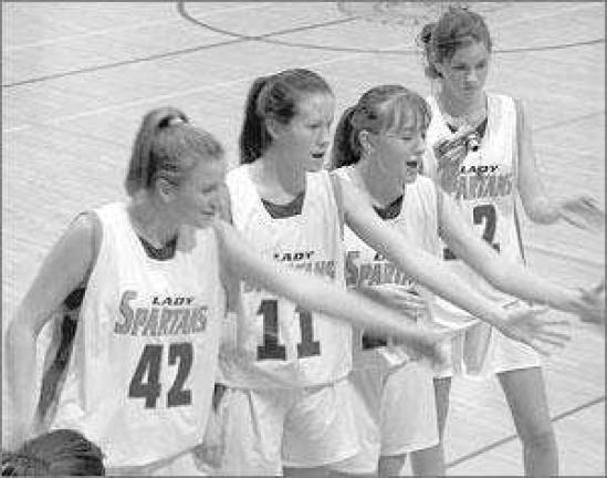 Lady Spartans top O'Neill, Livingston Manor, Dover Lady Spartans top O'Neill, Livingston Manor, Dover