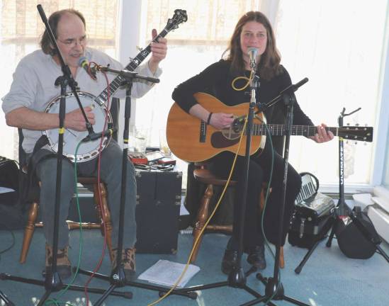 Warwick Historical Society's annual Tavern Night held at Iron Forge Inn Live musical entertainment was provided by Mike and Anne Baglione.