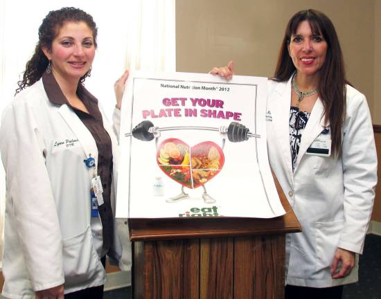 St. Anthony Community Hospital hosts free cooking demo on April 1 St. Anthony Community Hospital will host a free informational event, "Get Your Plate In Shape," at 5:30 p.m. April 11, in the Greenbriar Room at Mount Alverno Center. Registered dietitian technician Lynn Palmieri, left, and lead dietitian Janine Killeen, are among the presenters. The event will include some food tasting.