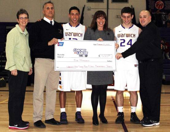 Coaches vs. Cancer donation Coaches vs. Cancer donation