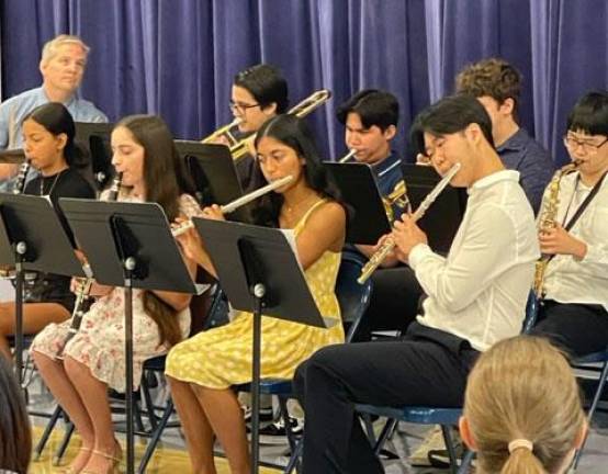 The summer band program wrapped up with a performance of the two dozen middle and high school musicians in front of students, staff and families at S.S. Seward Institute.