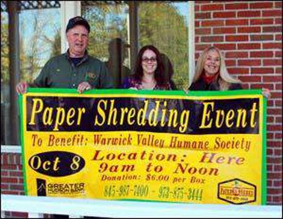 Greater Hudson Bank event raises $500 for Warwick Valley Humane society Greater Hudson Bank event raises $500 for Warwick Valley Humane society