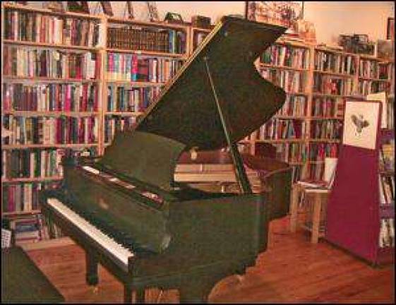 Baby Grand Books celebrates arrival of new Baby Grand Piano Baby Grand Books celebrates arrival of new Baby Grand Piano