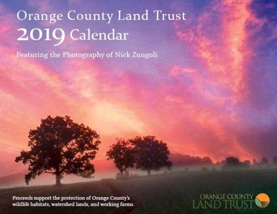 Orange County Land Trust S 2019 Calendars On Sale Now