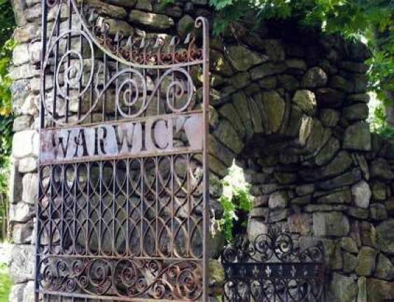‘A word and a stone cannot be recalled’• Photo provided by Dr. Richard Hull The entrance to Warwick Cemetery.