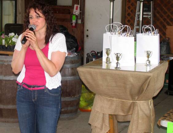 Even after nine years, someone’s still letting the dogs out Additional photos can be found online at warwickadvertiser.com Jeanne Nostrame, a member of the Warwick Valley Humane Societyís Board of Trustees, returned to serve as emcee and coordinator of the event.