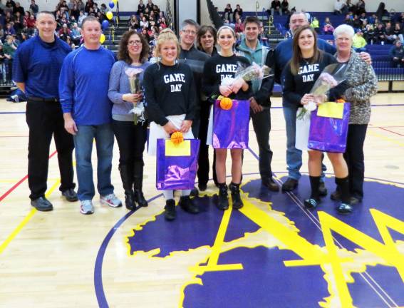 Warwick Girls Basketball Senior Night Warwick Girls Basketball Senior Night