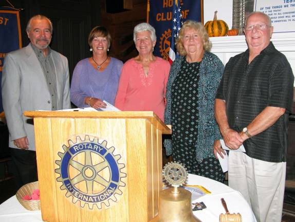 Rotarians assist local food pantries Rotarians assist local food pantries