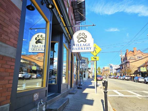 The Village Barkery on Main Street in Warwick.