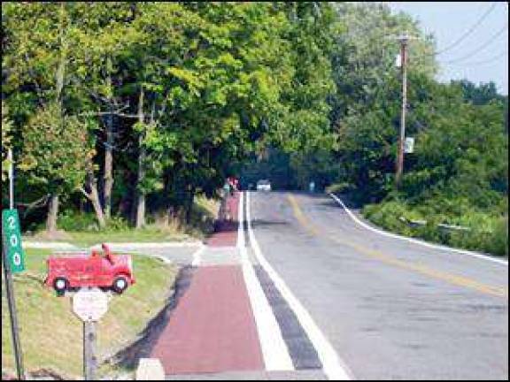 Walking path opens Walking path opens