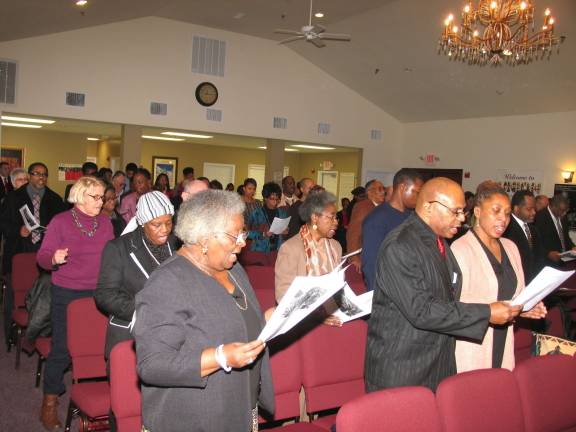 Warwick's Union AME Church celebrates Martin Luther King Jr. On Monday, members of the Warwick United African Methodist Episcopal Church and guests from throughout the Warwick community, including local pastors and officials, celebrated Martin Luther King Jr. Day.