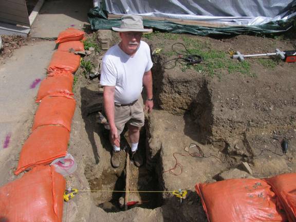 This summer's dig will include excavations of the newly located early cistern and the exploration of what may turn out to be the long-sought Shingle House well.