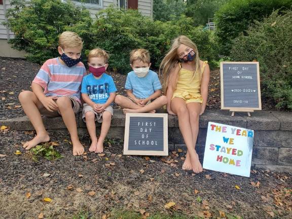 Anthony, 2nd Grade at Sanfordville Elementary. Little brothers, Dominic and Jace. Mia, 4th grade at Sanfordville.