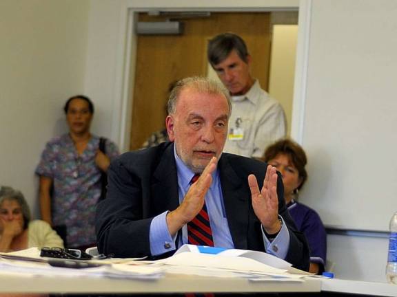 Diana resumes Valley View sales push William Pascocello, the administrator of Valley View speaks about financial problems at the county-run nursing home on 9/19/2012. Photo by Joshua Rosenau
