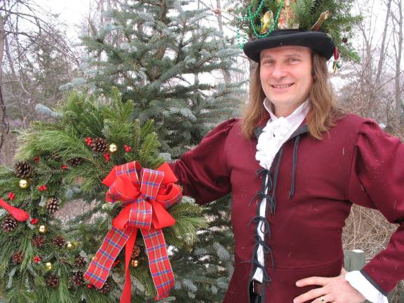 Kick off the holidays with a show or two Photo by Andrea Sadle Jonathan Kruk getting into the spirit of things. A Christmas Carol to be performed in the Hudson Valley.