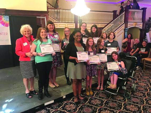 Know a girl making a difference in the community? The 2017 Girls of Merit at last year's Girls World Expo