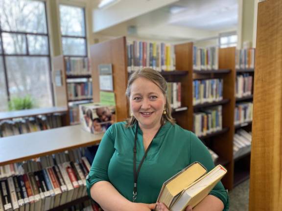 Albert Wisner Public Library Outreach Librarian Billie Gallo.