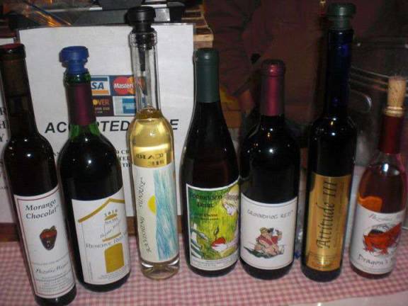 Winter farmers' markets keep fresh food coming in the colder months Local wines on sale.