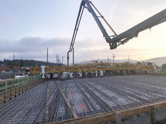 Building the Woodbury Interchange.