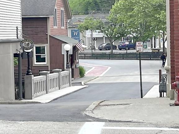 Bank Street Bridge is back in use.