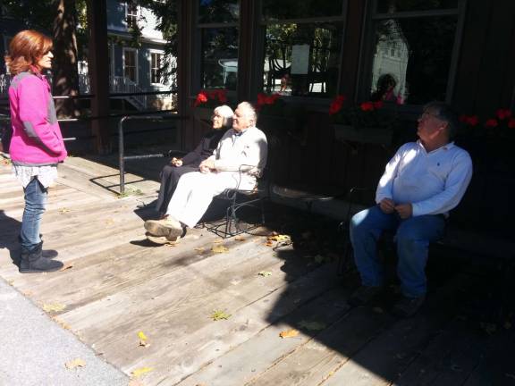 A Sugar Loaf landmark closes its doors The Kannons are seen telling one of their customers that the restaurant is now closed.