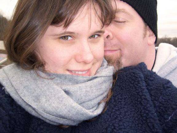 Love is in the air Michael Makuch of Warwick, N.Y. "True love. Hold on to it."