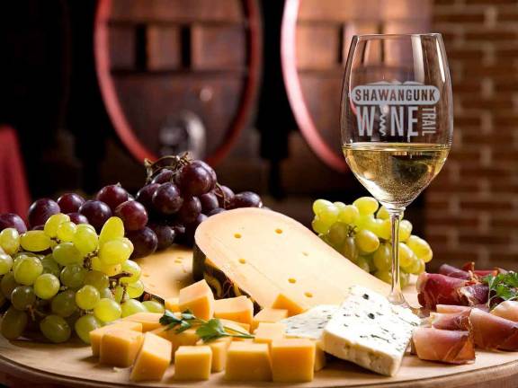 Say hello to spring with fairs and festivals in Orange County The 15 wineries on the Shawangunk Wine Trail are hosting a "Wine & Bites" weekend, April 21 and 22, where you can sample local wines that are paired with delectable local food.