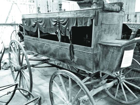 Museum Village to host monthly ghost tours Museum Village will be hosting monthly Ghost Tours through September. Pictured here is what the museum describes as its haunted Livery Hearse. Photo provided