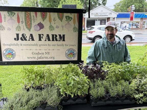 Lakeside Farmers Market opens Jeff Bialas of J&A Farm