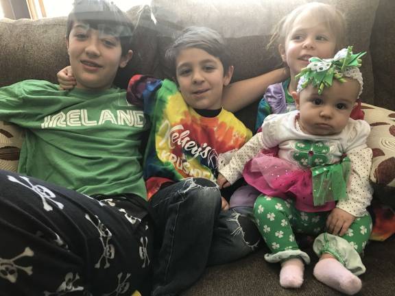 One Lucky Leprechaun Luciani Leprechauns. Fisher, Jackson, Paisley & Meadow. Photo courtesy of Kate.
