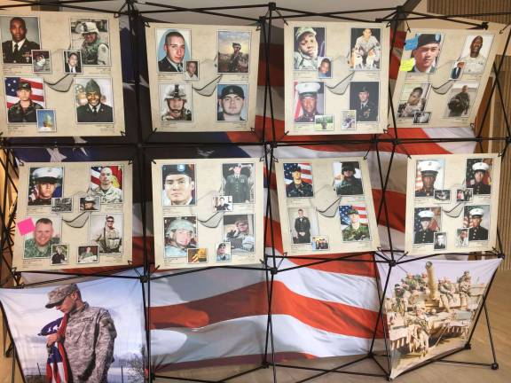 'Remember Our Fallen' Memorial on display at Orange County Government Center Provided photo “Remember Our Fallen” Memorial, now on display at the Orange County Government Center Wall, was created as a tribute to the more than 300 servicemen and women killed while serving in Iraq and Afghanistan since the 9/11 attacks.