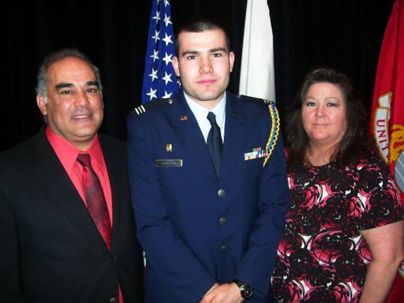 Salvatore Corrado selected as wing commander for Air Force ROTC detachment Salvatore Corrado has been selected as wing commander of his Air Force ROTC Detachment 345 at UMass Lowell. Wing commander is the highest rank one can achieve in the ROTC as a cadet. Corrado is a resident of Greenwood Lake and the son of Arthur and Kelly Corrado.