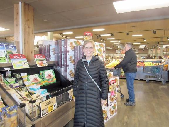 Our lives have changed Jean, at ShopRite, with her husband Sam.