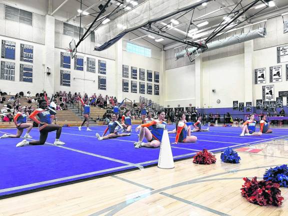 Lady Spartans place first in cheerleading competition