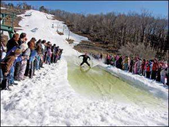 Cold but refreshing'- Mt. Peter holds Wacky Water Skiing Contest' Cold but refreshing'- Mt. Peter holds Wacky Water Skiing Contest'