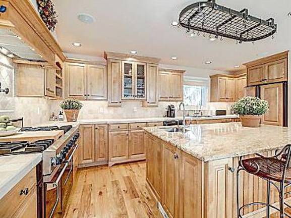 This chalet-like home is very private and, indeed, very French influenced This chalet-like home is very private and, indeed, very French influenced