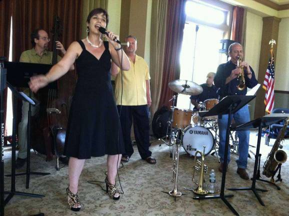 Concert this Sunday to benefit HV Jazz Fest Gabriele Tranchina sings at last year's Hudson Valley Jazz Fest (Hudson Valley Jazz Fest Facebook page)