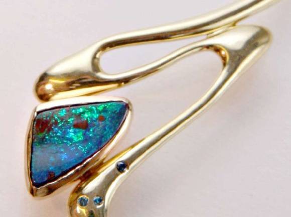 Orange County Land Trust will celebrate 20th anniversary on June 7 The Orange County Land Trust will raffle this award-winning pendant designed by Rachel Bertoni at its 20th anniversary benefit on Friday, June 7, at the Bear Mountain Inn. Only 100 tickets will be sold.
