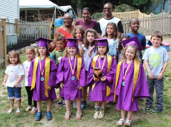 Love Grows Child Care hosts graduation Photo provided by Cecelia P. Cenot The graduation on June 22 of the First Steps Achievement Class of 2018 at Love Grows Child Care in Warwick.