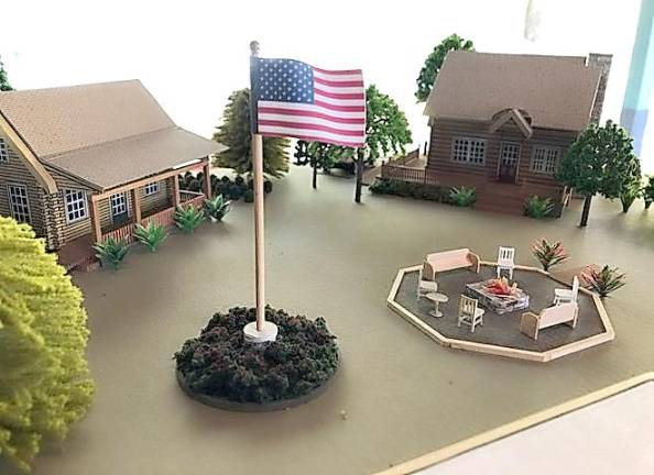 Victory Village preliminary exterior design from Rumshock Veterans Foundation. Provided photo.