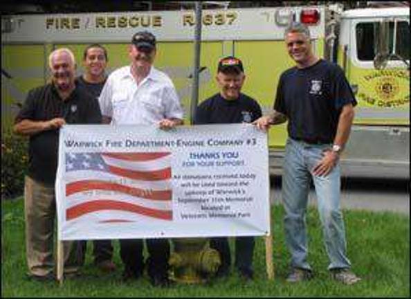 Engine Company 3 thanks the public for supporting its 9/11 fund raiser Engine Company 3 thanks the public for supporting its 9/11 fund raiser