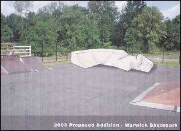 Phase one addition to the Warwick skate park is proposed Phase one addition to the Warwick skate park is proposed