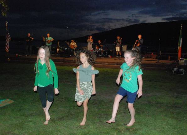 Greenwood Lake celebrates Irish Night at the Beach Girls dancing at the Irish Night at the Beach on Aug. 25.