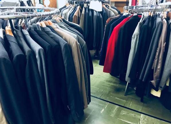 Springtime means dress up time at the Warwick Hope Chest The Warwick Hope Chest has racks of suits, dress shirts and shoes in every size for men and boys.