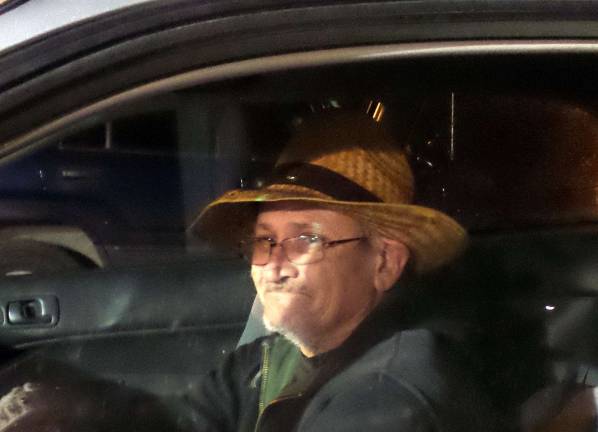 Horses were starved and killed on Middletown farm Peter DePaolo leaving after his arraignment in Greenville (Photo by Frances Ruth Harris)