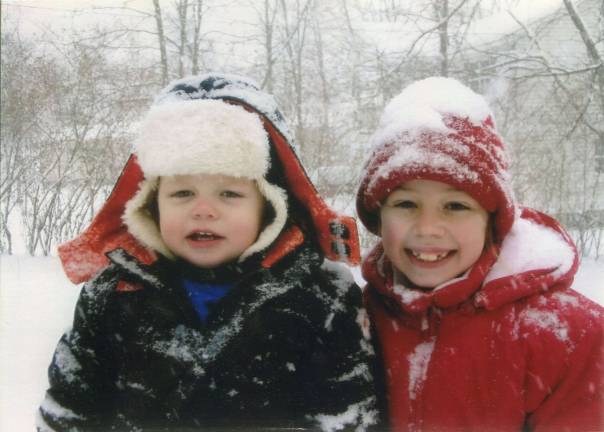 Vote for the best holiday photo Photo submitted by Marye Weis of Monroe, N.Y. "This photo was taken before Christmas when we had a snowfall in the beginning of Dec 2005. It was made into the Christmas card and sent out to family and friends. I enjoy it so much it is out all year long. Let it snow, Let it snow!"