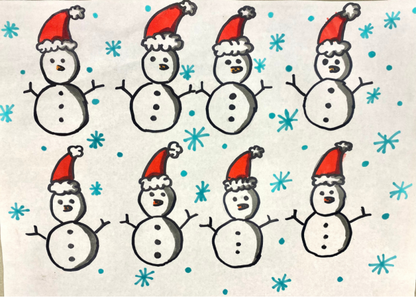 Voting Now Open: Warwick Wrapping Paper Contest Semifinalist drawing by Fiona Cullen, age 11