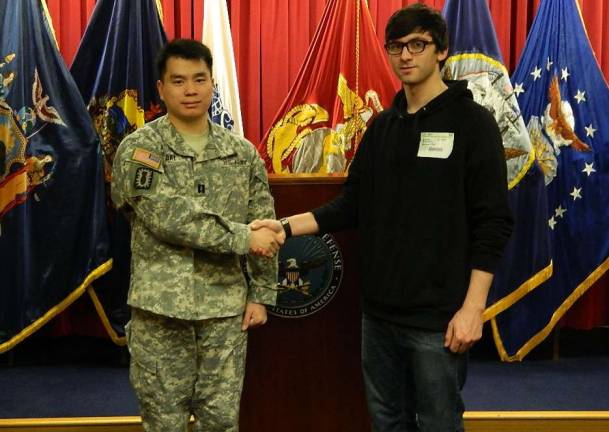 Nick DeBlanco joins the Navy Nick DeBlanco joins the Navy